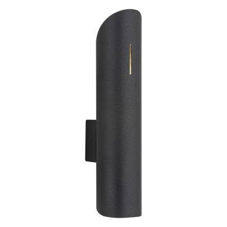 Kinkiet AKRON 1037 ARGON tuba czarna 2xG9 