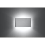 Kinkiet COPERTURA Biały SOLLUX  Lampa Ścienna NOWOCZESNY stal  SL.0419