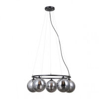 Lampa wisząca Molite PND-1098-5R-BK Italux