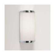 Kinkiet MONZA CLASSIC 250 ASTRO 0952 chrom opalowe szkło IP44 E27 falowany klosz 1194003