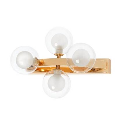 Kinkiet Mistero Wall 4 BL3441 Berella Light Złota podstawa kule