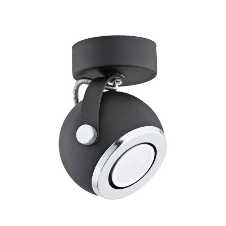 Reflektor sufitowy / kinkiet KOS 3521 Argon regulowany GU10 czarny