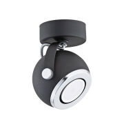Reflektor sufitowy / kinkiet KOS 3521 Argon regulowany GU10 czarny