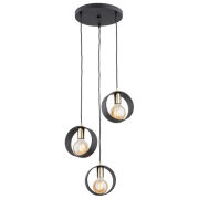 Lampa wisząca AMADORA 1449 Argon Potrójna nowatorska