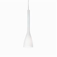 Lampa wisząca Flut SP1  Ideal Lux 035697  klosz z dmuchanego matowego szkła w kolorze białym