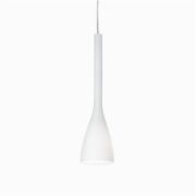 Lampa wisząca Flut SP1  Ideal Lux 035697  klosz z dmuchanego matowego szkła w kolorze białym