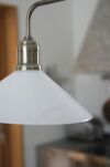 Lampa wisząca Vela 1L 2xE27 109160 Markslojd antyczny mosiądz/biała 2xØ25cm - 4