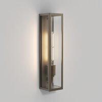 Lampa zewnętrzna Harvard Wall Astro 1402009 Latarnia brązowa