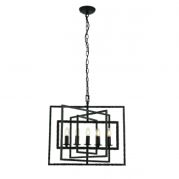 Lampa wisząca TIBBET 5lt czarna ENDON LIGHTING 61017 