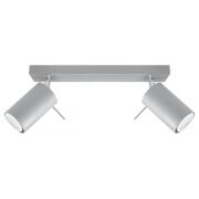  Efektowna lampa sufitowa listwa Ring 2  Szary SL.0450 SOLLUX LIGHTING nowoczesny