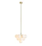 Lampa wisząca MERLOT 107903 Makslojd Zachwycająca forma metalowa oprawa szklane klosze - 2