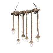 Lampa wisząca Canapa SP6 134826 KLASYCZNY IP20 E14 metal Ideal Lux OPRAWA W STYLU KLASYCZNYM