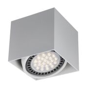 PLAFON ZUMA LINE BOX  1 SPOT ACGU10-114 ALUMINIUM W KOLORZE BIAŁYM TECHNICZNA KWADRAT KOSTKA