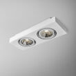 Oprawa natynkowa plafon Sleek 111x2 Distance 46613 Aqform techniczna  - 2