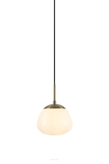 Lampa wisząca Rise 1L E27 108548 Markslojd biała/antyczny Ø17,5cm