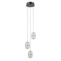 Lampa wisząca Alani PND-34375-3-BK Italux