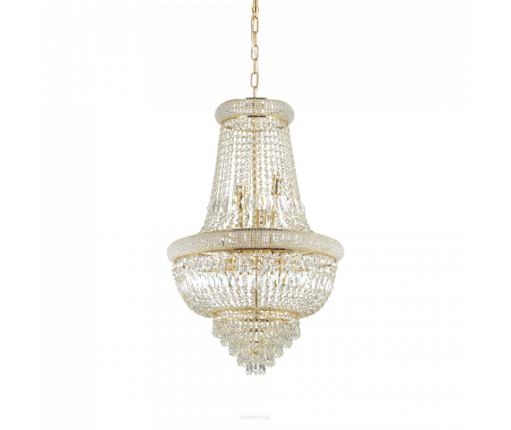 Lampa wisząca Żyrandol Dubai SP10 207216 KLASYCZNY IP20 E27 metal Ideal Lux OPRAWA W STYLU KLASYCZNYM