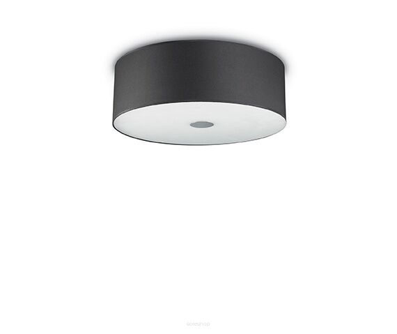Plafon Woody PL5 122212 NOWOCZESNY IP20 E27 METAL  Ideal Lux OKRĄGŁA OPRAWA 