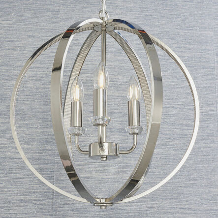 Lampa wisząca RITZ nikiel ENDON LIGHTING 81507   