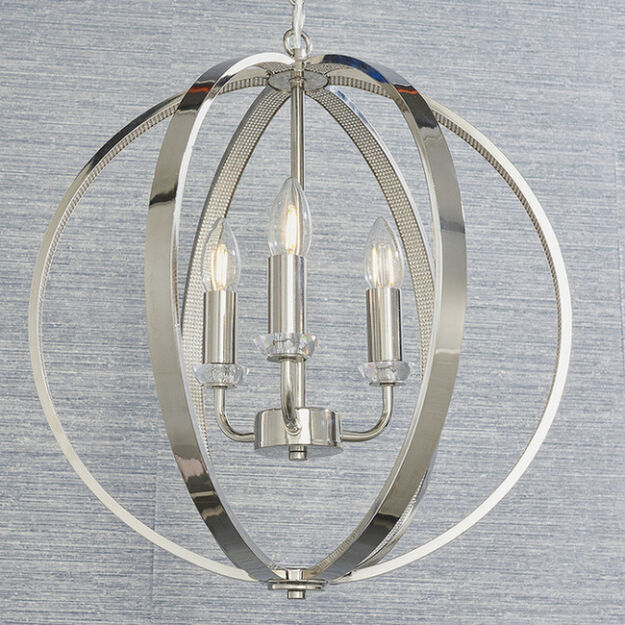 Lampa wisząca RITZ nikiel ENDON LIGHTING 81507   