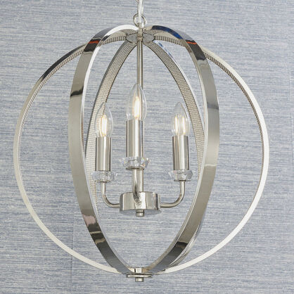 Lampa wisząca RITZ nikiel ENDON LIGHTING 81507   