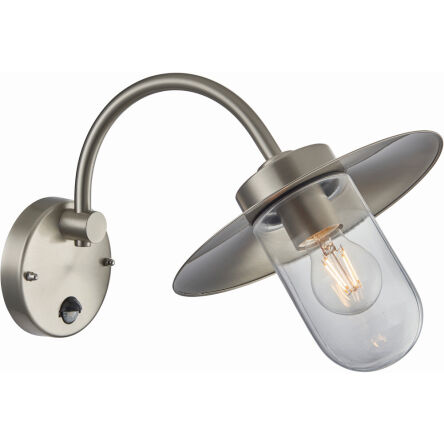 Kinkiet zewnętrzny LINCOLN  stal szczotkowana ENDON LIGHTING 76834