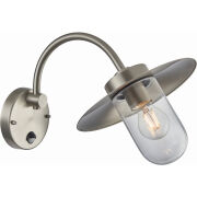 Kinkiet zewnętrzny LINCOLN  stal szczotkowana ENDON LIGHTING 76834