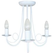 Lampa sufitowa plafon Perła 3 biała LP-020/3P white light Prestige 