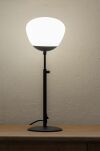 Lampa stołowa Rise 1L E27 108545 Markslojd czarna/biała 43,5-56cm, klosz Ø18cm - 4