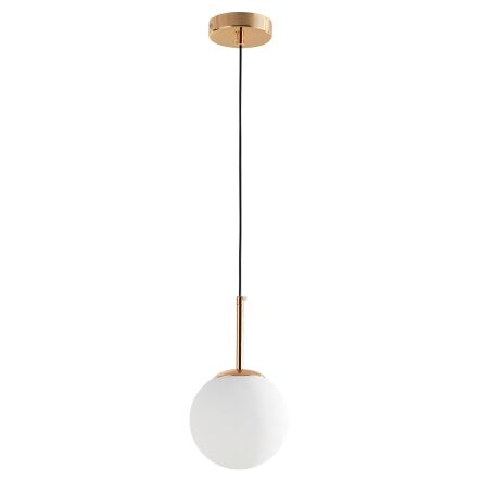 Lampa wisząca FREDICA LDP 6030-150 (GD) Lumina Deco Klasyczna kula złota
