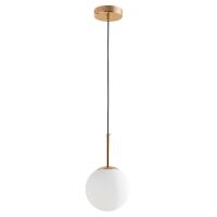 Lampa wisząca FREDICA LDP 6030-150 (GD) Lumina Deco Klasyczna kula złota