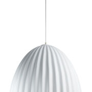 Lampa wisząca TELMA 32022 SIGMA plisowany biało/złoty klosz 50 cm