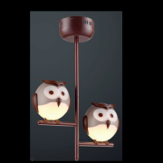 Lampa wisząca dziecięca OWL źródła światła G9 ML244 MILAGRO