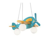 Lampa wisząca Avion 136325 NOWOCZESNY IP20  E27  METAL  Ideal Lux OPRAWA DO POKOJU DLA DZIECKA 