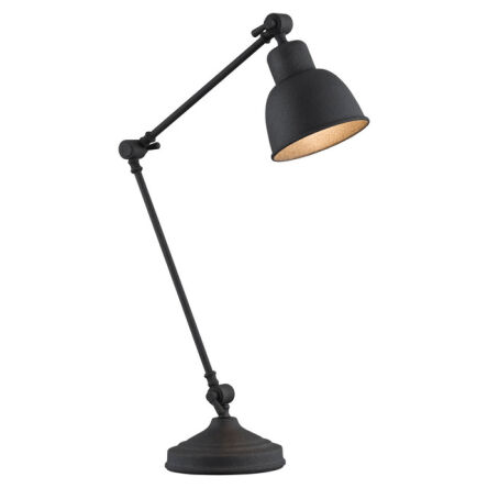 Lampa biurkowa EUFRAT 3197 Argon CZARNA regulowana wys. 45 cm