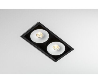 Oprawa sufitowa wpuszczana Multiva Evo 115.2 edge.LED 6.5W On-Off Labra 4.1829 Podwójna 30cm 