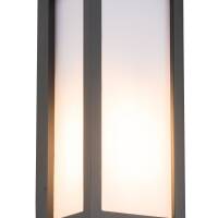 Kinkiet zewnętrzny latarnia VENTO AZ4349 Azzardo metal akryl szary