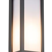 Kinkiet zewnętrzny latarnia VENTO AZ4349 Azzardo metal akryl szary