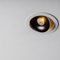 Lampa wpuszczana Iner 1 edge.LED CRI80 6,5W Labra 4.0759 wpuszczana okrągła ruchome oczko różne kolory wykończenia LED