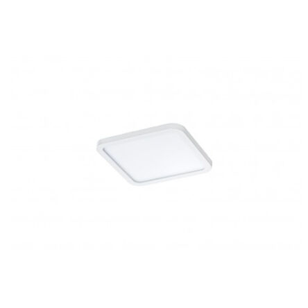 Lampa sufitowa wpuszczana SLIM SQUARE 22 AZzardo biała zaokrąglona 3000K/4000K IP44