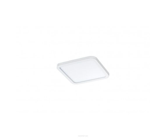 Lampa sufitowa wpuszczana SLIM SQUARE 22 AZzardo biała zaokrąglona 3000K/4000K IP44