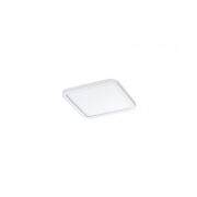 Lampa sufitowa wpuszczana SLIM SQUARE 22 AZzardo biała zaokrąglona 3000K/4000K IP44