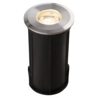 Lampa najazdowa PICCO LED S 9106 Nowodvorski Srebrna średnica 4 cm