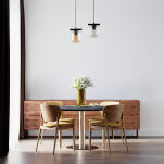 Lampa wisząca GLOSS 2 SIGMA 32251 bursztynowe klosze E27 - 2