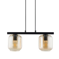 Lampa wisząca GLOSS 2 SIGMA 32251 bursztynowe klosze E27