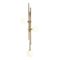 Kinkiet HARMONY 3 GOLD złota 3 kule ALDEX 1073Y30  