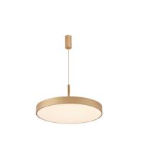 Lampa wisząca MARCELLO PENDANT 40 CCT WH + REMOTE CONTROL złota/biała Azzardo AZ5089