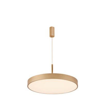 Lampa wisząca MARCELLO PENDANT 40 CCT WH + REMOTE CONTROL złota/biała Azzardo AZ5089