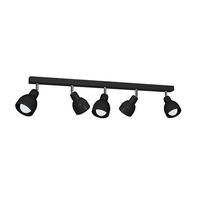 Lampa sufitowa PIK BLACK MILAGRO 5xE27 MLP9688 