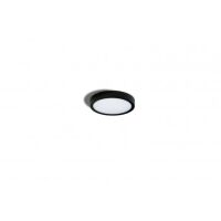 Plafon MALTA R18 AZZARDO LED 12W 3000K/4000K CZARNY AZ4235 AZ4236